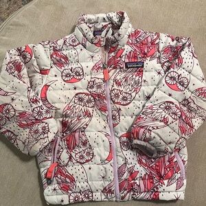 Patagonia 4T nano puff owl print